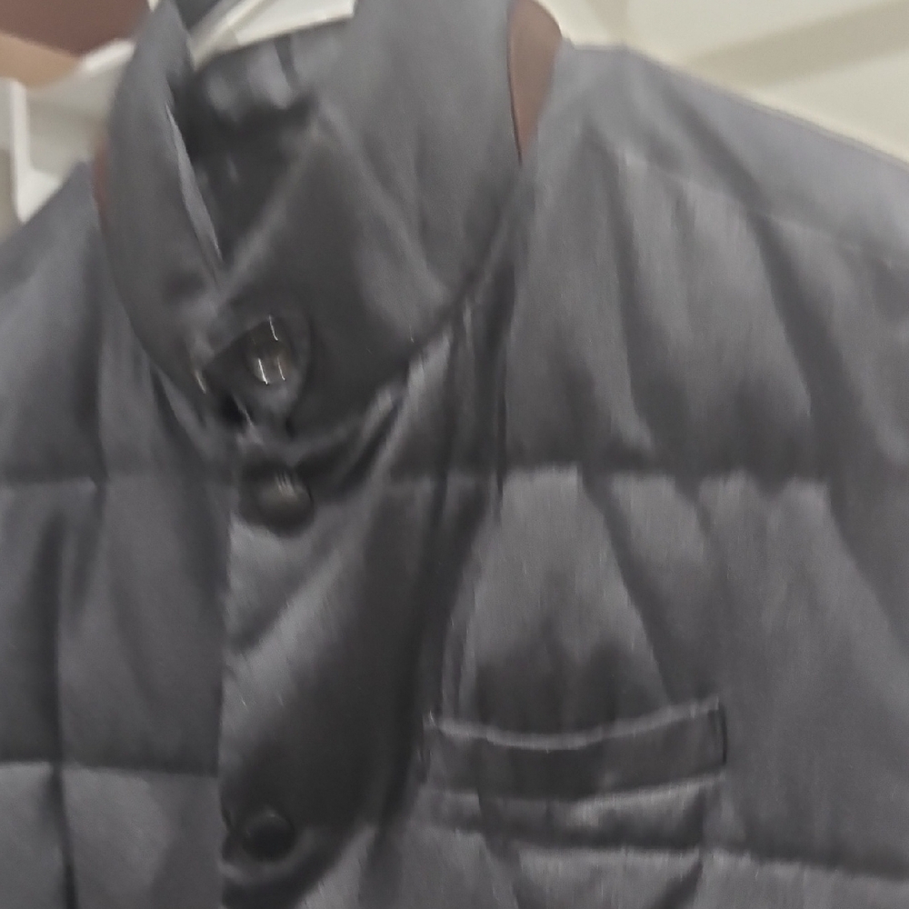 Michael Kors Charcoal Quilted Vest - Picture 5 of 9